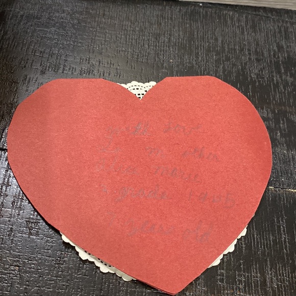 SWEETEST OOAK Vintage Handmade Valentine! - Picture 4 of 4